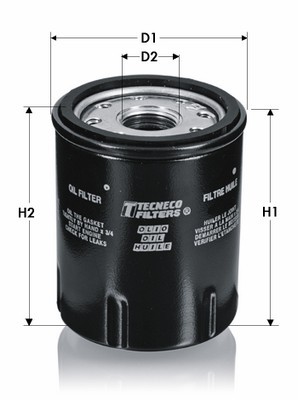TECNECO FILTERS OL201 EAN: 8020325009085.