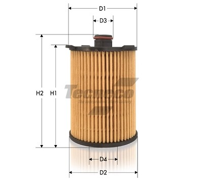 TECNECO FILTERS OL2155E EAN: 8020325023517.