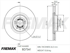 FREMAX BD-7341