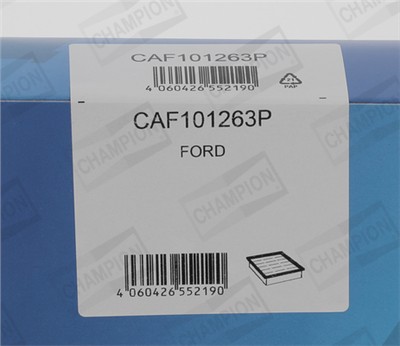 CHAMPION CAF101263P EAN: 4060426552190.