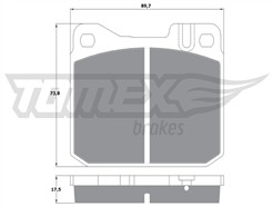 TOMEX Brakes TX 10-222