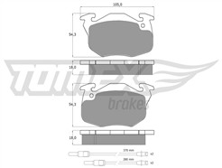 TOMEX Brakes TX 10-341