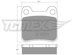 TOMEX Brakes TX 10-371