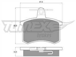 TOMEX Brakes TX 10-62