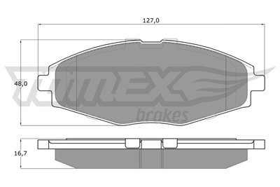 TOMEX Brakes TX 10-80 Číslo výrobce: 10-80. EAN: 5906485551165.