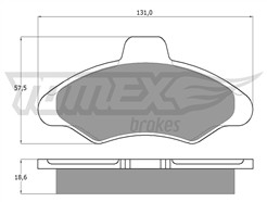 TOMEX Brakes TX 10-82