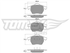 TOMEX Brakes TX 10-94