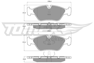 TOMEX Brakes TX 11-29 Číslo výrobce: 11-29. EAN: 5906485551714.