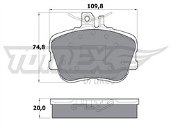 TOMEX Brakes TX 11-46