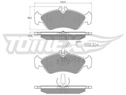 TOMEX Brakes TX 11-501