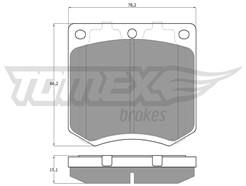 TOMEX Brakes TX 11-99