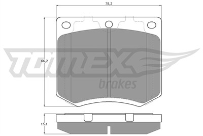 TOMEX Brakes TX 11-99 Číslo výrobce: 11-99. EAN: 5906485552773.