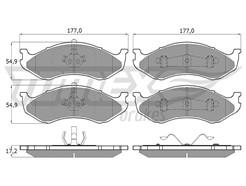 TOMEX Brakes TX 12-09
