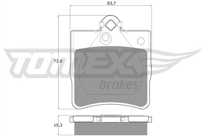 TOMEX Brakes TX 12-29 Číslo výrobce: 12-29. EAN: 5906485553220.