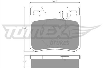 TOMEX Brakes TX 12-30 Číslo výrobce: 12-30. EAN: 5906485553206.