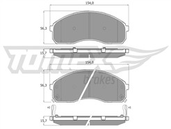 TOMEX Brakes TX 12-42