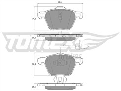 TOMEX Brakes TX 12-56