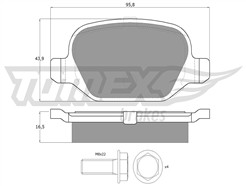 TOMEX Brakes TX 12-70