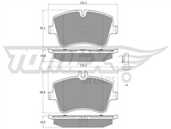 TOMEX Brakes TX 12-78