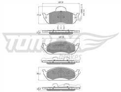 TOMEX Brakes TX 12-83