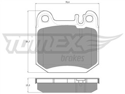 TOMEX Brakes TX 12-86