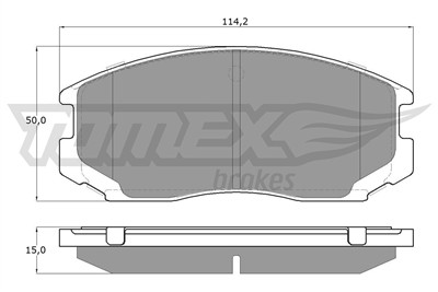 TOMEX Brakes TX 12-91 Číslo výrobce: 12-91. EAN: 5906485555422.