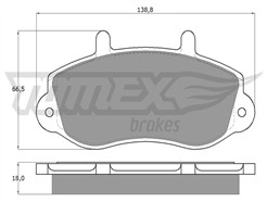 TOMEX Brakes TX 13-01
