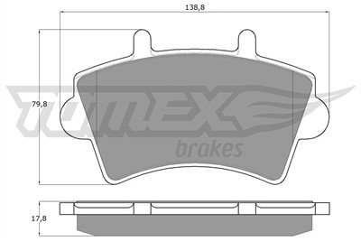 TOMEX Brakes TX 13-02 Číslo výrobce: 13-02. EAN: 5906485553701.