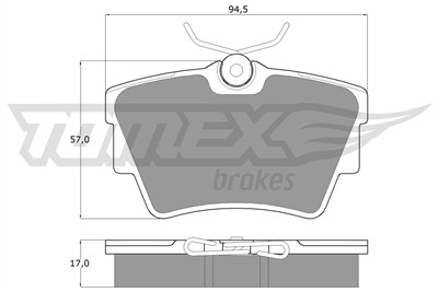 TOMEX Brakes TX 13-09 Číslo výrobce: 13-09. EAN: 5906485553503.