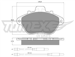 TOMEX Brakes TX 13-45