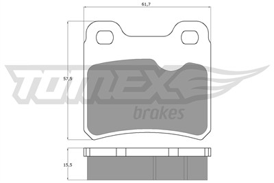 TOMEX Brakes TX 13-49 Číslo výrobce: 13-49. EAN: 5906485555866.