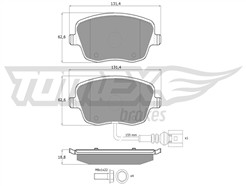 TOMEX Brakes TX 13-591