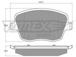 TOMEX Brakes TX 13-59