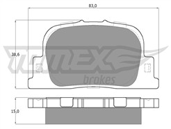 TOMEX Brakes TX 13-71