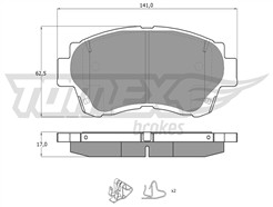 TOMEX Brakes TX 13-72