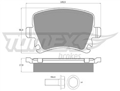TOMEX Brakes TX 13-95