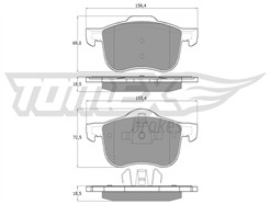 TOMEX Brakes TX 14-04