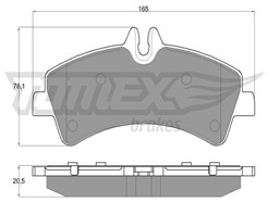 TOMEX Brakes TX 14-26