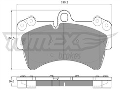 TOMEX Brakes TX 14-31