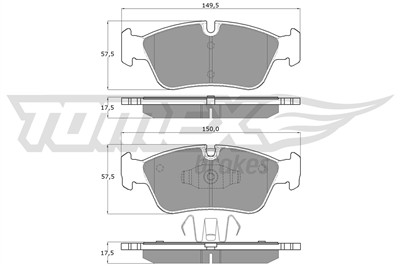 TOMEX Brakes TX 14-35 Číslo výrobce: 14-35. EAN: 5906485558928.