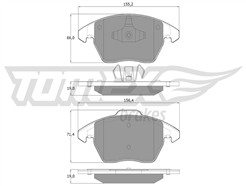 TOMEX Brakes TX 14-38