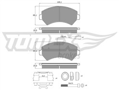 TOMEX Brakes TX 14-401