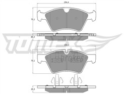 TOMEX Brakes TX 14-57