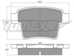 TOMEX Brakes TX 14-74