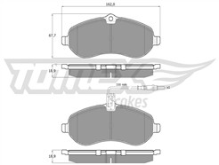 TOMEX Brakes TX 14-83