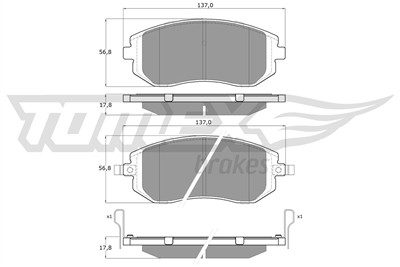 TOMEX Brakes TX 14-94 Číslo výrobce: 14-94. EAN: 5901646643116.