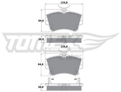 TOMEX Brakes TX 14-97