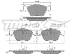 TOMEX Brakes TX 15-05