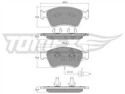 TOMEX Brakes TX 15-10