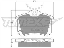 TOMEX Brakes TX 15-22
